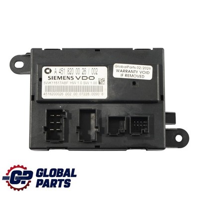 Smart 451 Door Central Locking Module Control Unit ECU A4518200026