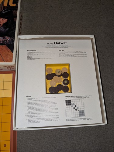 Juego de mesa Outwit de colección, 1978, completo, noche de juegos familiares, Parker Brothers - Imagen 2 de 5