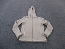 Kuhl Jacket Girls L 12 Beige Acrylic Fleece Hiking Outdoors Sweater Camping