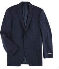 Michael Kors Mens Windowpane Formal Tuxedo