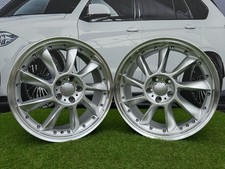 Ruedas estilo Lorinser LM-6 4x 19" 5X112 plateadas aptas para: Mercedes-Benz Clase E S