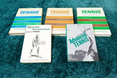 Tennis Books Lot of 5