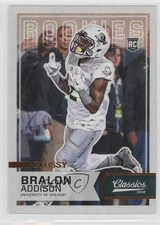 2016 Panini Classics Rookies Glossy Bralon Addison #296 Rookie RC