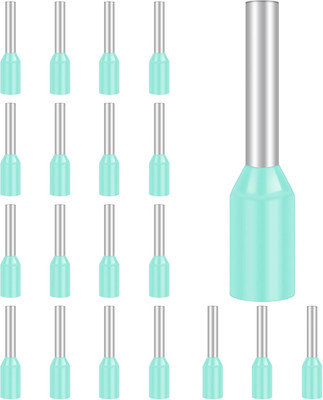 100 Stück Aderendhülsen 0.25mm²,  Aderendhülsen set Kabelendhülsen Isolierte Ade