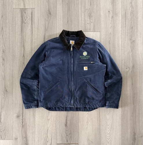 Vintage Navy Carhartt Detroit Jacket