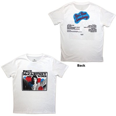 PAUL MCCARTNEY - Photo Rose T-Shirt OFFICIAL MERCHANDISE