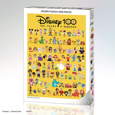 1000 Piece Disney100 Jigsaw Puzzle: Cute Celebration 51x73.5cm JP