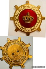 Royal Automobile Club Belgique Van Larebeke Bruxelles Belgium Car Grille Badge