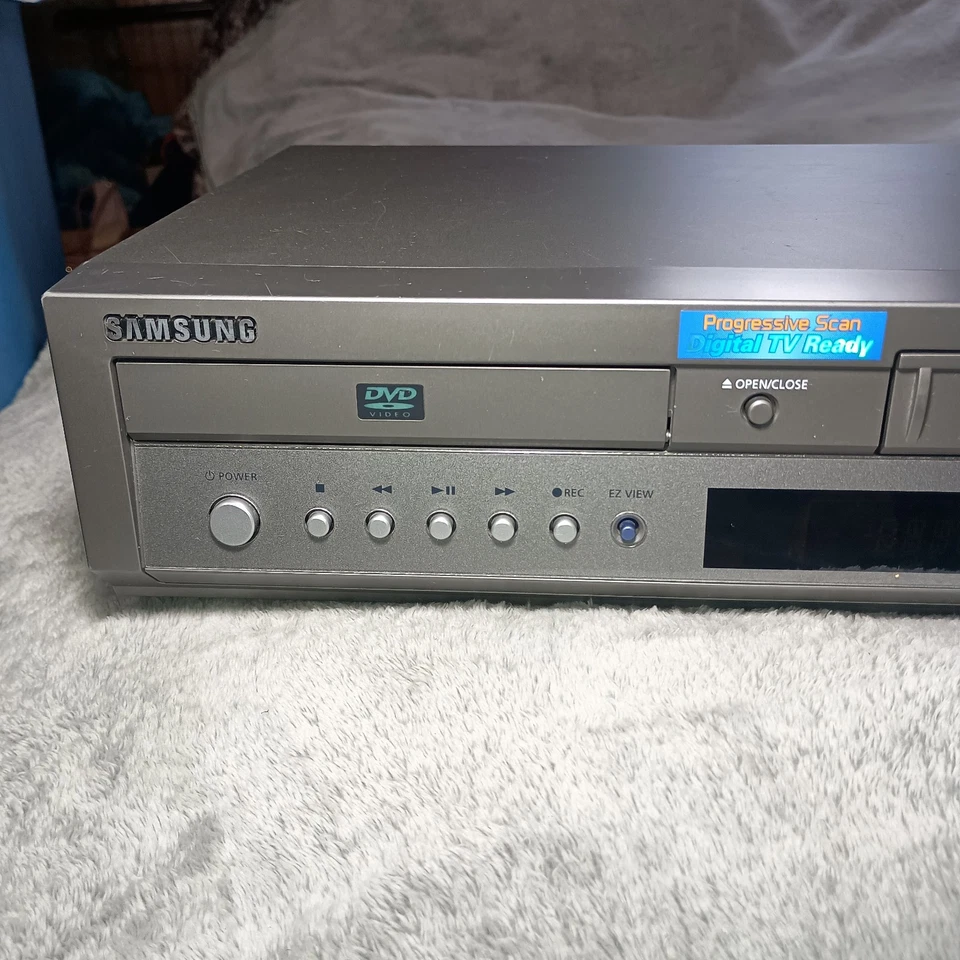 Samsung DVD-V3500 DVD VCR Combo Grabadora VHS Reproductor HiFi Estéreo VCR Funciona Foto 2 de 4