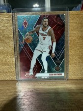 2023-24 Panini Phoenix - Rookies #294 Cam Whitmore (RC) - Teal Lazer - Rockets