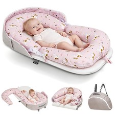 4-in-1 Infant Support Cushion for Newborns 0-24 Months, Portable  Foldable