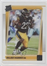 2021 Panini Clearly Donruss Rated Rookie Najee Harris #60 0il7