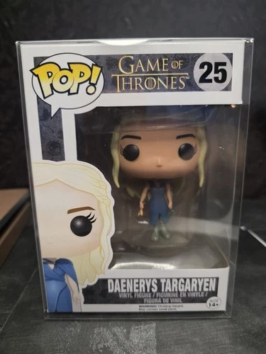 VAULTED Game of Thrones Daenery's Targaryen Funko Pop! #25 With Protector!