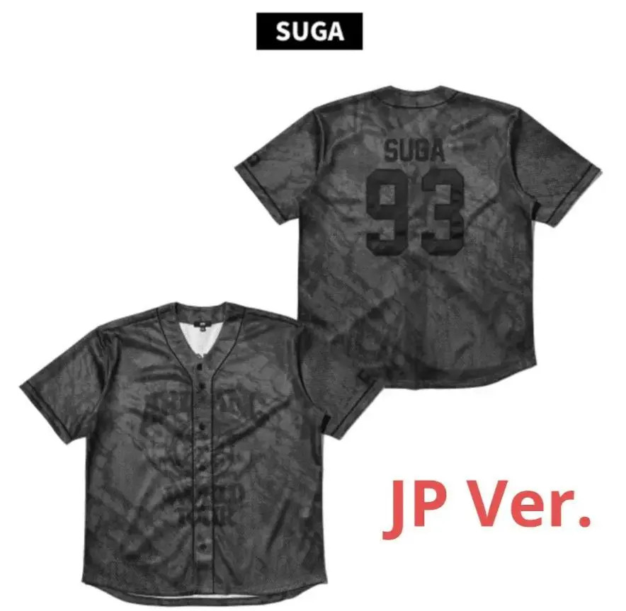 BTS SUGA ユンギ ARIRANG Jersey BTS Arirang S/S Jersey JP Ver. SUGA Free Japan Limited Edition