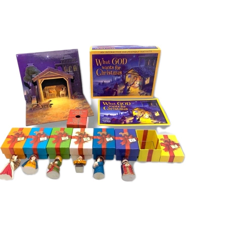 What God Wants for Christmas An Interactive Kid Friendly Nativity Complete Famil