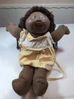 Vintage Cabbage Patch Kid Girl African American Brown Hair Brown Eyes HM#3 1984