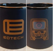 EOTECH Holographic Gun Sight ~ Heatreactive Black & Bronze 12 oz MUG ~ NEW!