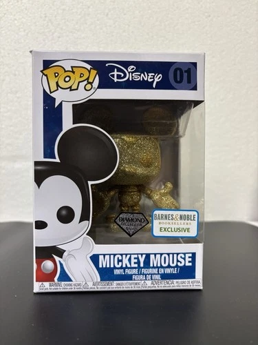 Funko Pop! Vinyl: Disney - Mickey Mouse - (Diamond Glitter) - Barnes and...