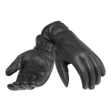TRIUMPH VANCE LEATHER MOTORCYCLE CRUISER GLOVES MGVS2204 £60 TO £39