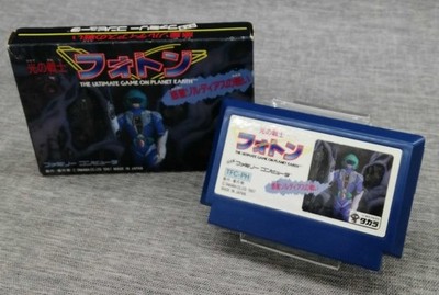 Takara Warrior Of Light Photon Famicom Game Cartridge Videospiel