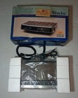 Westclox Solid State Am Fm Vtg Clock Radio Model 80166 Tested Works, & Box