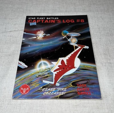 Vintage Task Force Games - Star Fleet Battles / Star Trek RPG - Captain s Log #8