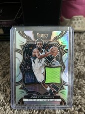ANDREW WIGGINS 2024 Panini Select Silver Prizm Throwback Memorabilia #TM-WIG