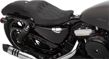 DRAG SPECIALTIES SEATS Fits 3/4 Solo Seat Double Diamond Black For XL '04-'22