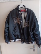 Lonsdale Herren Bomberjacke Größe L Schwarz Gebraucht Akzeptabel Zustand