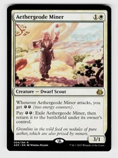 MTG, Aether Revolt, Aethergeode Miner, regular, No.4, R