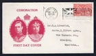 CANADA Winnipeg 1937 FDC Cover; Coronation