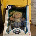 Cabbagepatch Kids Blonde Hair Doll Leticia Rosette Blue Eyes New In Original Box