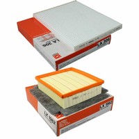 Mahle / Knecht Set Filterpaket Innenraumfilter LA 306 Luftfilter LX 1982