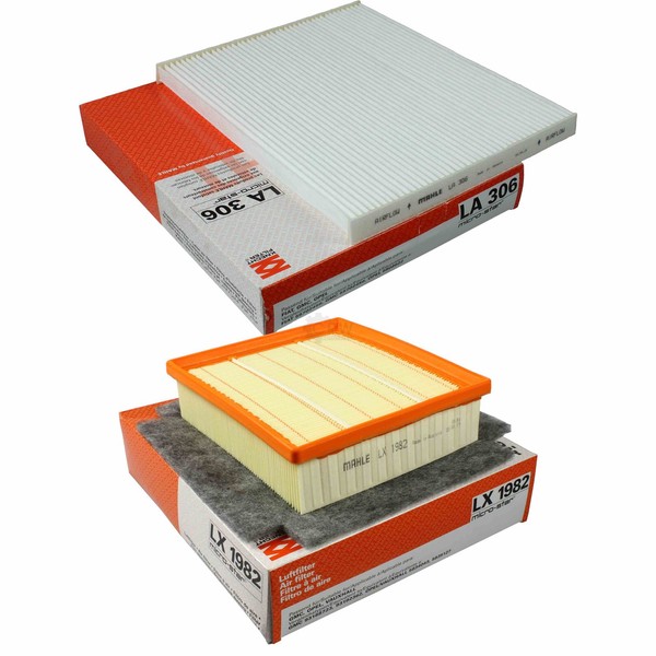 Mahle / Knecht Set Filterpaket Innenraumfilter LA 306 Luftfilter LX 1982-image