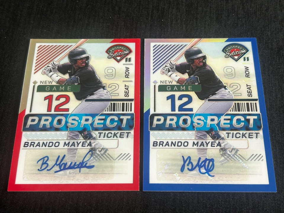 2021 Topps Chrome Black Deivi Garcia GOLD ROOKIE AUTO #3/50 +Mayea/Beck+15 AUTOS - Image 4 of 4