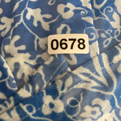 AVEC LES FILLES Dress Womens Size 4 Tiered Floral Maxi Long Daphne Blue - Picture 13 of 13