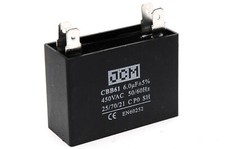 CBB61 MOTOR CAPACITOR 6UF 450VAC 6 UF 450V AC FAN ELECTRIC 6MFD MFD CEILING