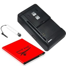 Long Life 5520mAh Extended Slim Battery USB Charger Stylus for LG V20 H910 Phone