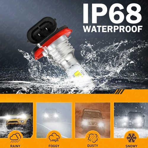 6x LED HID Headlight+Fog Light Bulbs Combo 6500K kit For BMW 435i 2016-2016 - Bild 5 von 12