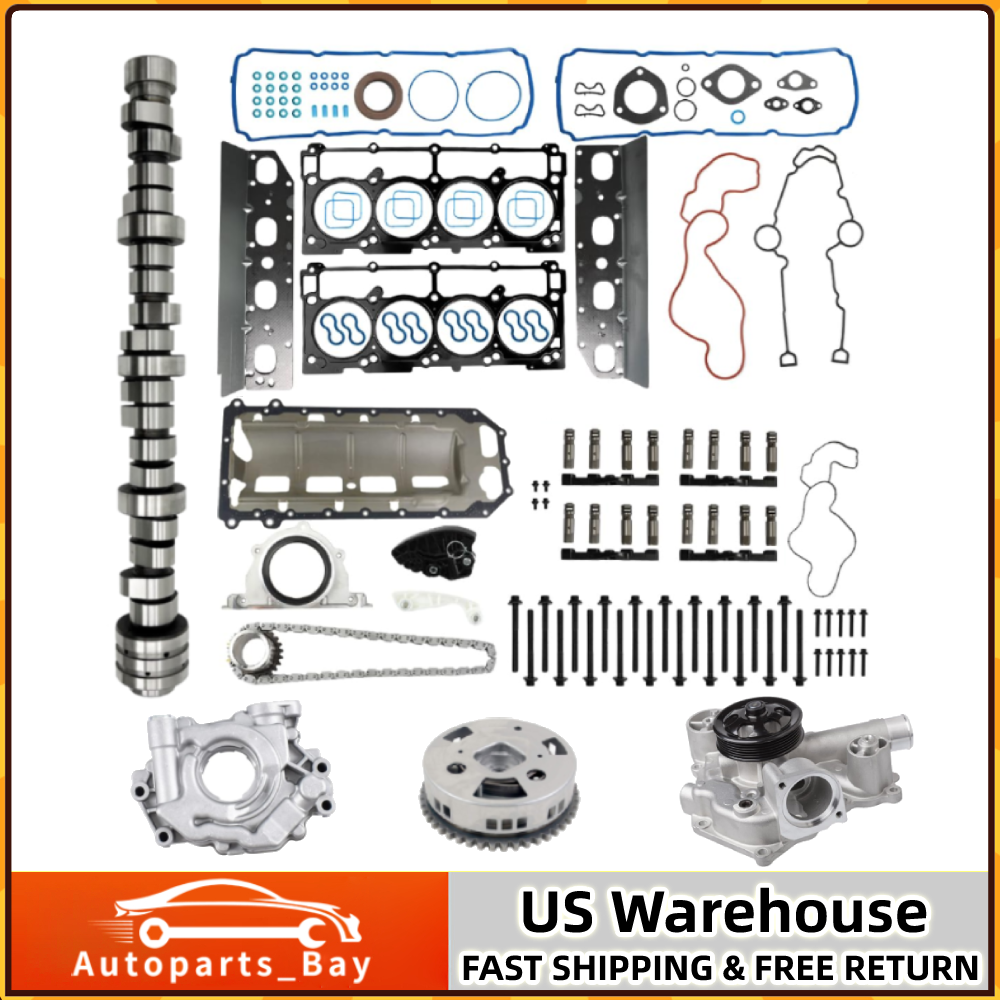 MDS Lifters Camshaft Head Gasket Kit 09-15 Chrysler Jeep Dodge 5.7L Hemi V8  