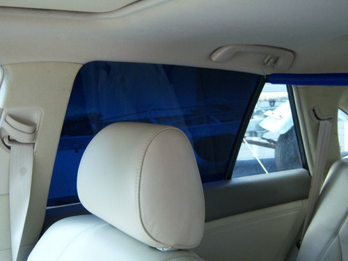 20"x100' Roll of Reflective Blue/Smoke Fader Top Tint Window Tint/Film DIY - Picture 4 of 5