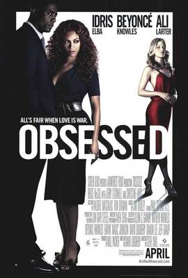 OBSESSED Movie POSTER 27x40 Beyonc  Knowles Idris Elba Ali Larter Christine