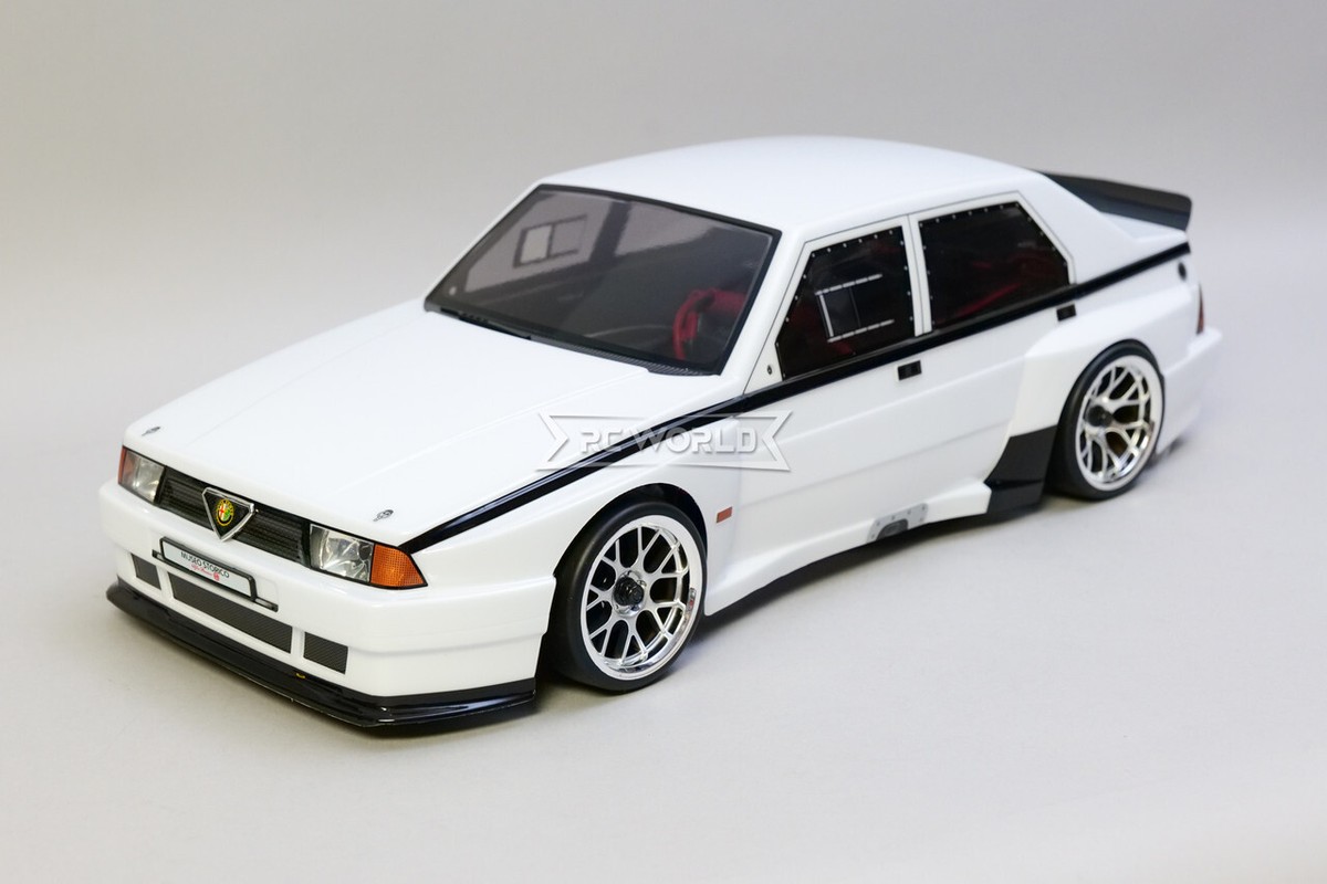 RC 1 10 Alfa Romeo 75 TURBO AWD Drift Car W LED RTR SILVER eBay