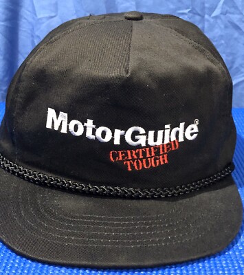 Vintage Motor Guide Certified Tough Snapback Trucker Hat Cap Motorguide