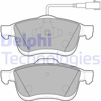 Delphi LP3270 Bremsbelagsatz, Scheibenbremse FüR Fiat Lancia Opel