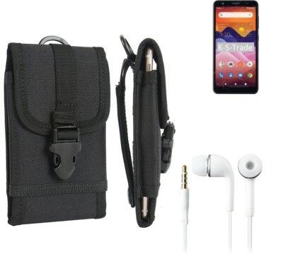 Holster für ZTE Avid 579 + Headset Outdoor Schutz Hülle Gürtel Tasche Case