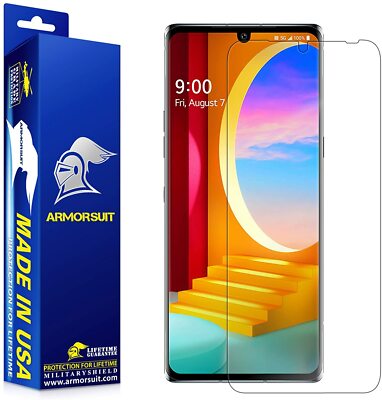 [2-Pack] ArmorSuit MilitaryShield Shield LG Velvet (2020) HD Screen Protector