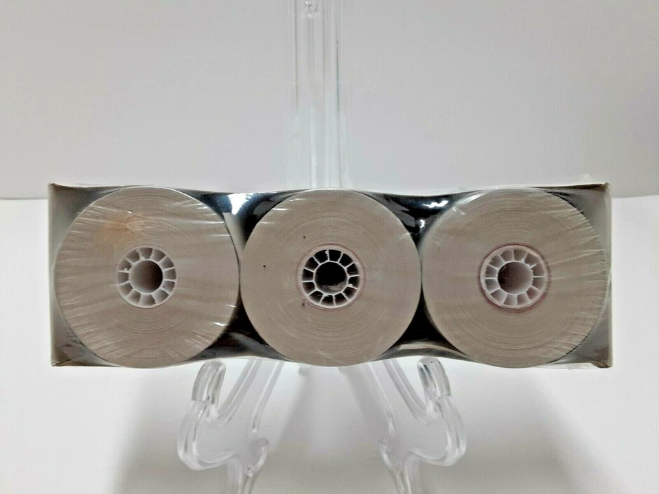 Perfect Print Thermal Calculator Paper Rolls 2 1/4" 3pk Factory Sealed! - Image 2 of 3