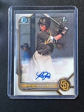 2022 Bowman Chrome 1st Rookie RC Yendry Rojas Auto