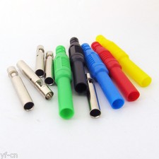 20sets 5color 4mm Banana Female for Seal Insulated Stackable 4mm Banana Plug